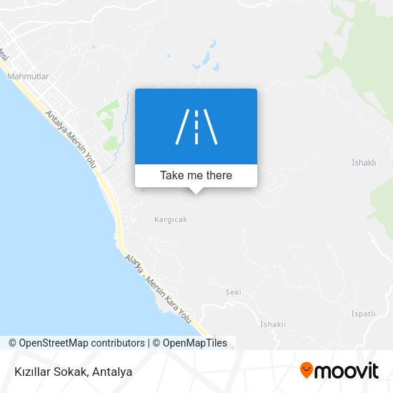 Kızıllar Sokak map