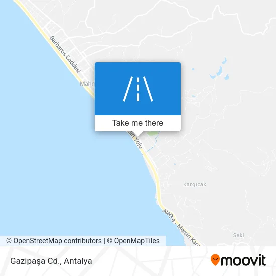 Gazipaşa Cd. map