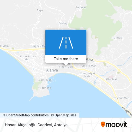 Hasan Akçalıoğlu Caddesi map