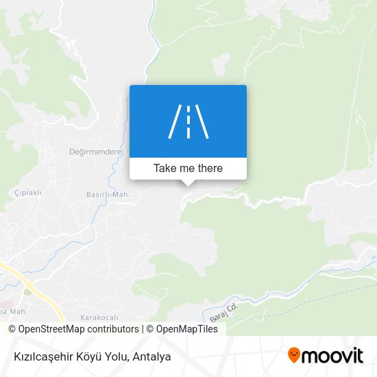 Kızılcaşehir Köyü Yolu map