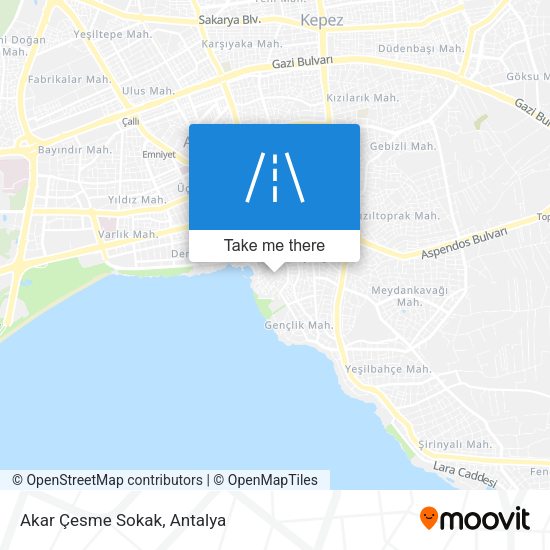Akar Çesme Sokak map