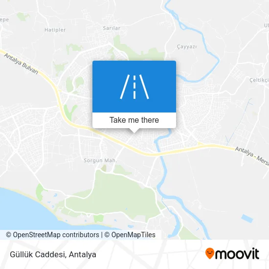 Güllük Caddesi map