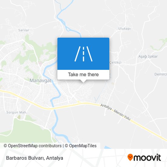 Barbaros Bulvarı map