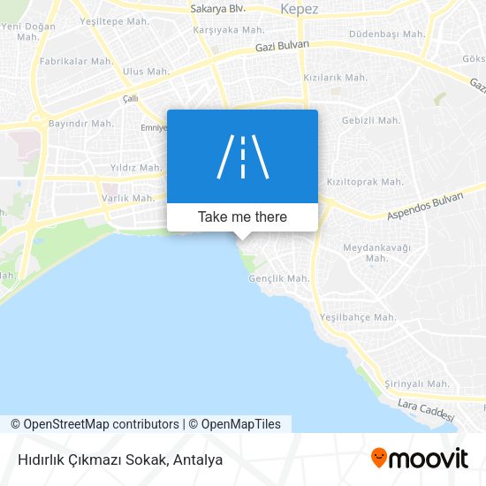 Hıdırlık Çıkmazı Sokak map