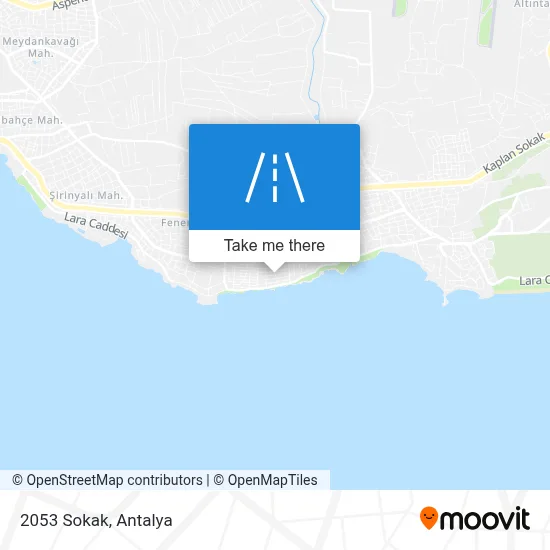 2053 Sokak map