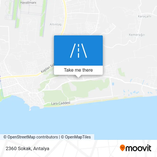 2360 Sokak map