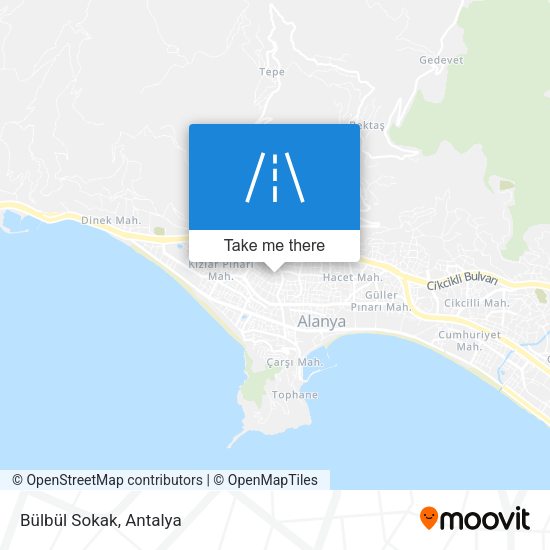 Bülbül Sokak map