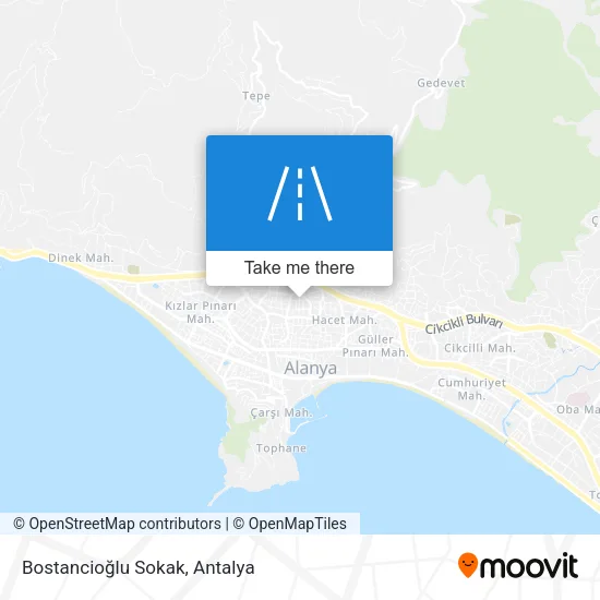 Bostancioğlu Sokak map