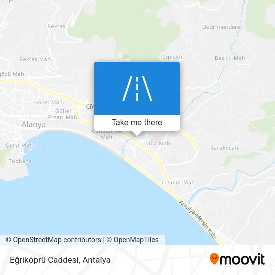 Eğriköprü Caddesi map