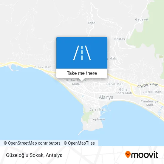 Güzeloğlu Sokak map