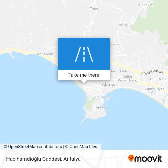 Hacihamdioğlu Caddesi map