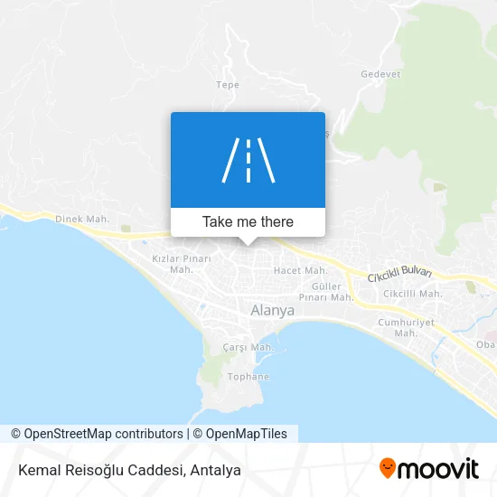 Kemal Reisoğlu Caddesi map