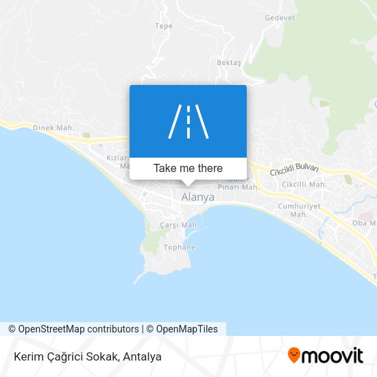 Kerim Çağrici Sokak map