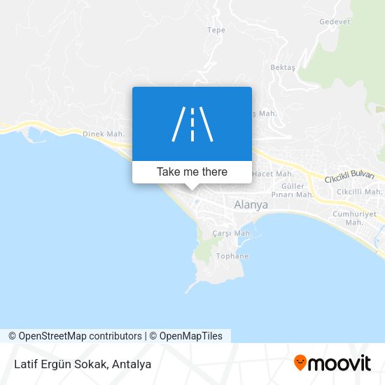 Latif Ergün Sokak map
