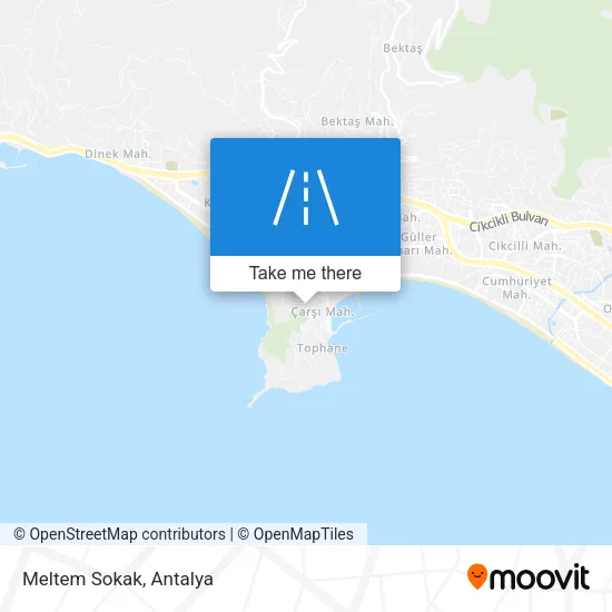 Meltem Sokak map