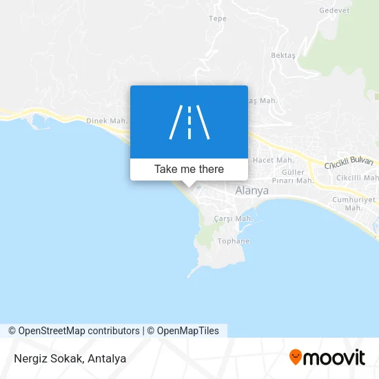 Nergiz Sokak map