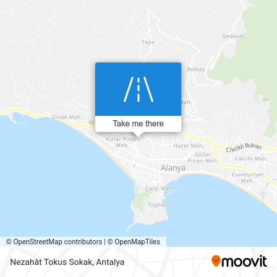 Nezahât Tokus Sokak map