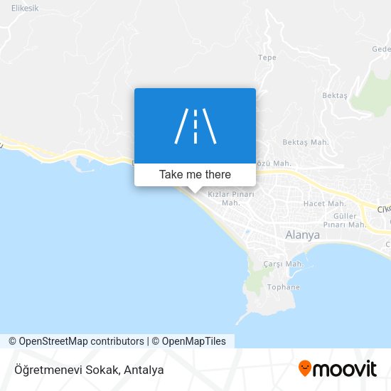 Öğretmenevi Sokak map