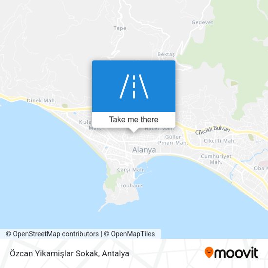 Özcan Yikamişlar Sokak map