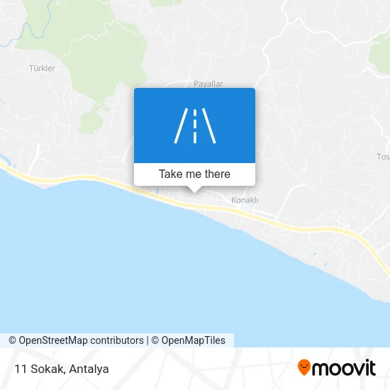 11 Sokak map