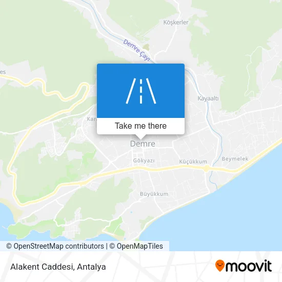 Alakent Caddesi map