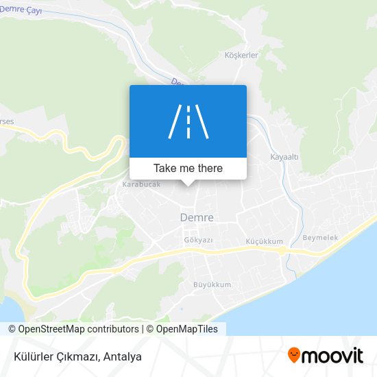 Külürler Çıkmazı map