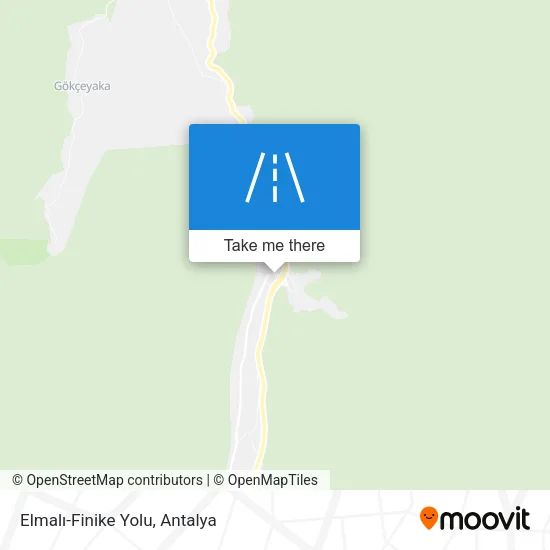 Elmalı-Finike Yolu map