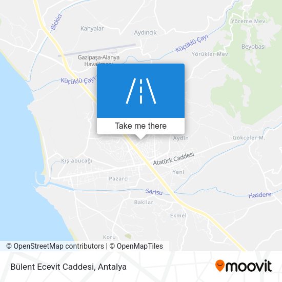 Bülent Ecevit Caddesi map