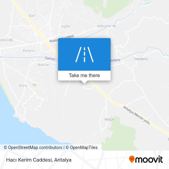 Hacı Kerim Caddesi map