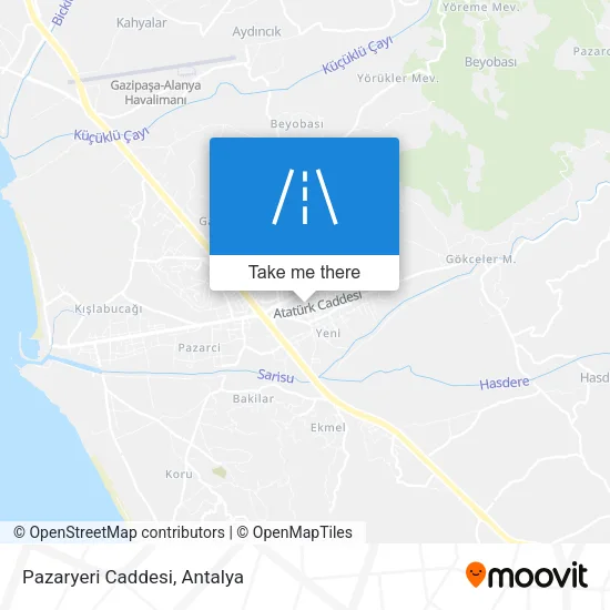 Pazaryeri Caddesi map