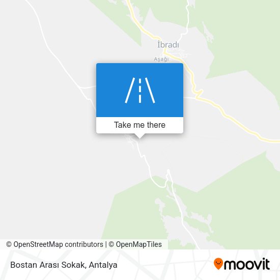 Bostan Arası Sokak map