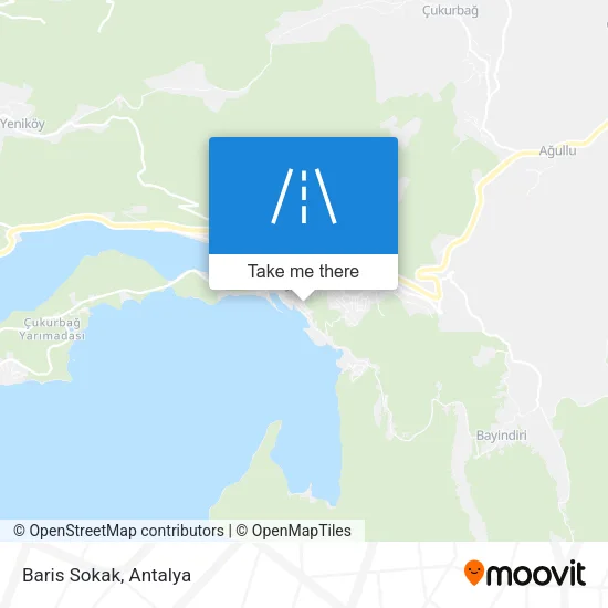 Baris Sokak map