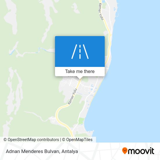 Adnan Menderes Bulvarı map