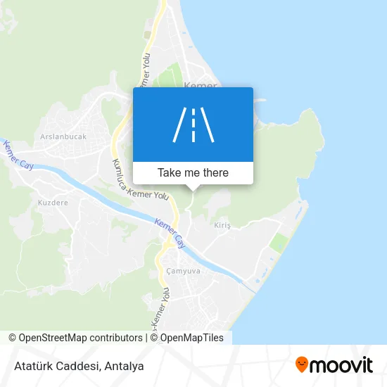 Atatürk Caddesi map