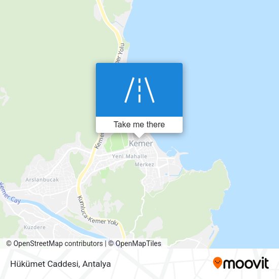 Hükümet Caddesi map