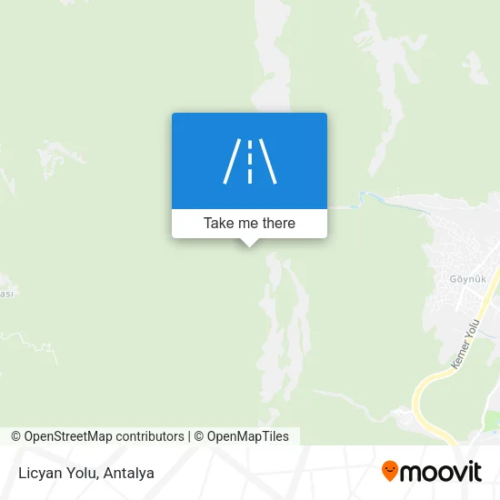 Licyan Yolu map