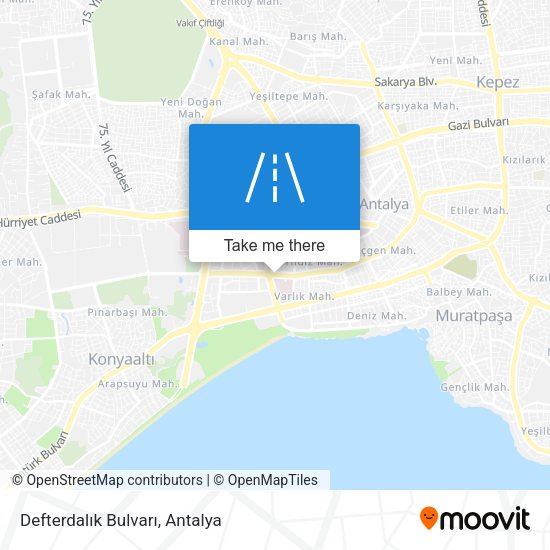 Defterdalık Bulvarı map