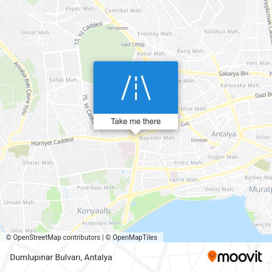 Dumlupınar Bulvarı map