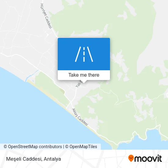 Meşeli Caddesi map