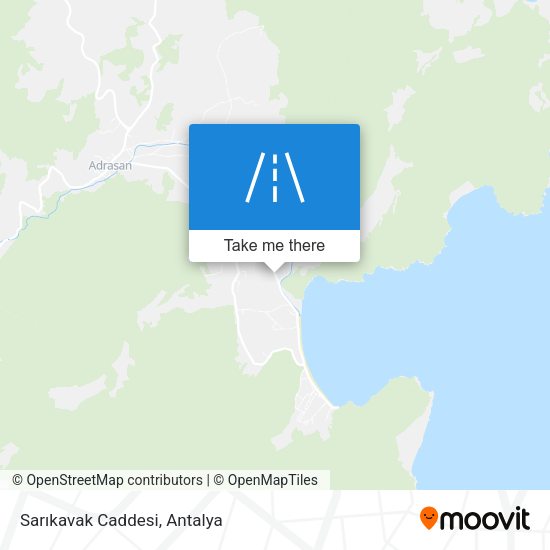 Sarıkavak Caddesi map