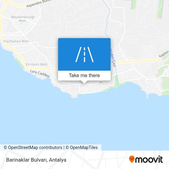 Barinaklar Bulvarı map