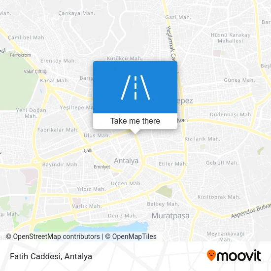 Fatih Caddesi map