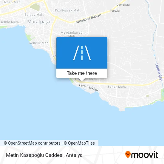 Metin Kasapoğlu Caddesi map
