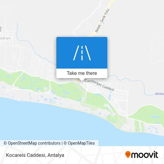 Kocareis Caddesi map