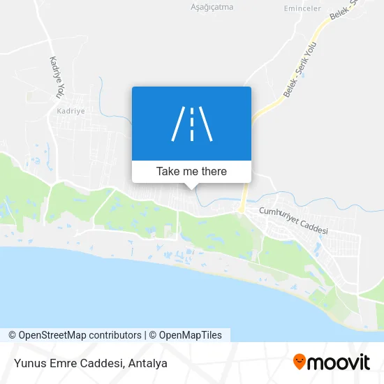 Yunus Emre Caddesi map