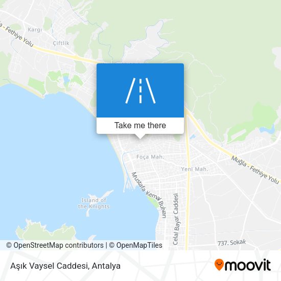 Aşık Vaysel Caddesi map