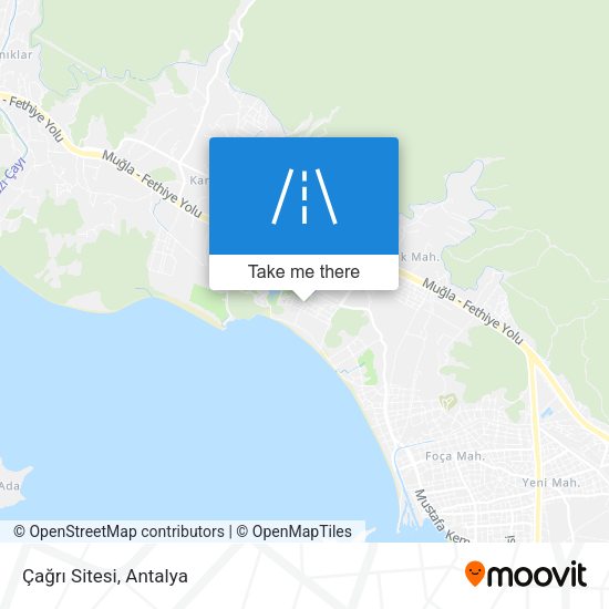 Çağrı Sitesi map