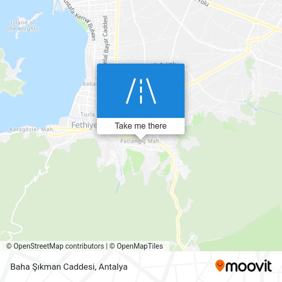 Baha Şıkman Caddesi map