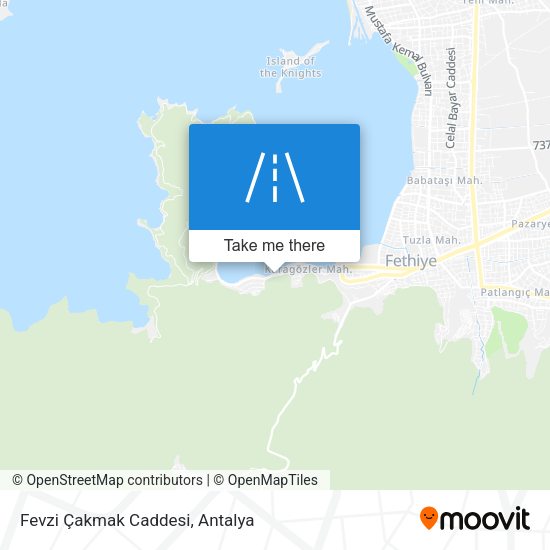 Fevzi Çakmak Caddesi map