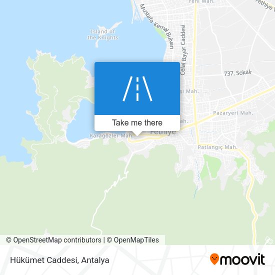 Hükümet Caddesi map